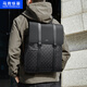 Mark Huafei backpack men's large capacity computer men's bag fashionable casual travel backpack trendy schoolbag black diamond