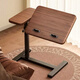 Yulin Computer Desk Lifting Side Table Bed Table Study Table Desk Movable Small Table YLZ12 Lifting Bedside Table - Desktop Reversible
