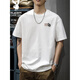 Playboy; PLAYBOY2025 white new short-sleeved T-shirt for men loose fashion brand summer pure cotton half-sleeved American ins heavy men's T-shirt HST1518 white 3XL weight 180-200Jin [Jin equals 0.5 kg]