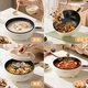 Chigo multi-function electric wok, household non-stick electric cooker, electric hot pot, multi-function electric hot pot, dormitory pot, electric steamer, stir-fry and stew all-in-one pot 4.5L mechanical model for 3-5 people
