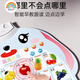 Rainbow House Pinyin Audio Wall Sticker Children's Cognitive Early Education Voice Child's Voice's Baby Regard sur Images Literacy Wall Sticker Zr 1 Photo [Reconnaître les gens]
