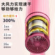 Hair dryer for home dormitory students negative ion blue hair care strong wind hot and cold air hair dryer unified professional version 6000 strong wind charm gray