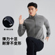 Pathfinder Stand Collar Business Casual Jacket Men's Spring and Autumn New Commuting Solid Color Jacket Men's Top Gray Green L