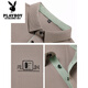 Playboy Pure Cotton Anti-Wrinkle Lapel Men's Long Sleeve T-shirt Spring and Autumn New Business Casual Versatile Fashion Solid Color Top 9918 Pink M 165 Recommended 90-120Jin [Jin equals 0.5 kg]