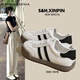 CAMILA KSENIA official website small c/k board shoes women's 2025 new summer casual versatile classic German training shoes fashionable sports white shoes beige brown 37