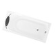 Kohler (Kohler) Kohler Concubine Badewanne K-11301T-0 Regana 1,7 m eingebaute Acrylbadewanne mit Badkissen K-11301T-0 1,7m