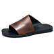 DIFANPU International Luxury Brand Herrenschuhe 2025 Neueste Sommer-Slipper High-End-Freizeitschuhe bequeme weiche Sohle Flip-Flops Black [Brand Gift Box] 38
