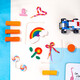 Deli 24-Farben Plastikine handgefertigtes DIY-Spielzeug farbiger Ton Set Ultraleicher Tonraum Sand Sandfarbe Clay Kinderschule Abschluss Schreibzeiten Geburtstagsgeschenk Rosa