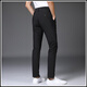 Gy yagel schwarze hose Männer schlanke Füße Eis Seiden Hoch elastische Sommer Dünne lässige Gelegenheitsanzug Hosen 1098 Blau Neun Punkte + 1098 Blau neun Punkte 29 Taillenumfang zwei Fuß zwei
