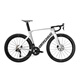 BROSS road bicycle ZENITH 6I pneumatic carbon rack 105 R7170 kit Electric transformer with one handlebar ZENITH 6I Pearl White S