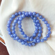 OeinOEIN natural crystal tanzanite round bead single circle bracelet women's crystal colored gemstone bracelet jewelry gift tanzanite about 8MM sent one