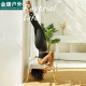 Renxian invertido Stand Machine Home Multifunción Yoga Stand Bench Banco de madera Profesional Core Fuerza Auxiliar Auxiliar Artefacto White