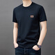 
Seven Wolf 240g heavy pure cotton short-sleeved T-shirt for men loose casual round neck base shirt T-shirt top men's clothing KSJY9922 white M 165 suggests 100-120Jin [Jin equals 0.5 kg]