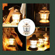 
Large camping light charging outdoor battery life retro lantern camping lighting camp tent atmosphere super long [top dual lithium battery] super bright 15888