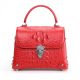 Anymic Official Authentic Bag Brand Luxury Women's Bag 2025 New Crocodile Leather Handbag Bags For Girlfriend Wife Dark Green [Embalaje de caja de regalo]