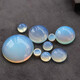 Fat Donglai's same opal ring surface 6-25mm round patch DIY handmade ring pendant hairpin inlaid decoration 8mm opal/piece