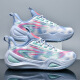 2025 Nuevos zapatos de baloncesto para jóvenes para hombres ESTUDIANTES PRÁCTICOS PRÁCTICO CASIA CORRIENTE ALTA ALTA ATRIPTA AMPLADOS 897 PODVIO WHITE 35