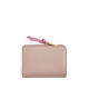 马克.雅可布（MARC JACOBS）女士短款PU材质紧凑钱包小巧便携日常通勤手拿包 Pink & Purple 695 ROSE MU UNICA