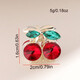 Nuevo estilo coreano de la mujer linda crystal rojo cherry internet celebridad pequeña clip clip clip bang clip de pelo de la frente de la frente de la frente