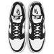 耐克（NIKE）官方男鞋25夏季新款运动鞋 DUNK LOW复古板鞋胶底低帮轻便休闲鞋 黑色白DD1391-100 42.5