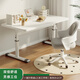 One Lemon Lift Computer Desk Home Study Writing Desk Desktop Desk Office Simple Desk E-Sports Long Sliver Work Table Lift Table-120*60cm Highly Recommended by the Store Manager