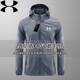 Under Armor broken code UA ice silk quick-drying sun protection clothing summer men's hooded style outdoor breathable fishing light gray hooded style 2XL recommended 140-160Jin Jin equals 0.5 kg