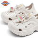 Dickies Girls' Crocs 2025 Summer New Children's Sandals Boys' Anti-Kicking River Sandals Beige 38