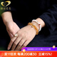 GONMCEAN Brazilian citrine bracelet 999 gold fortune tag accessories bracelet gift