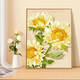 Shantou Lincun style sunflower diy digital oil painting filling hand-painted painting hand-painted feeling painting oil paint SJ9738 50*60cm stretched and thickened solid wood inner frame