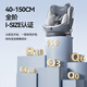 Звезда Heekin Yue Deal Child Seat Cars 0-12 лет, ребенок может сидеть и лежать на 360 градусов вращающихся сертификационной звезды Yue Ultimate Edition - Starry Sky Grey
