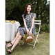 Demana [süßes und salziges Blumenkleid] Frühlings- und Sommer Chinesischer Stil sanfter A-Linie-schlanker und eleganter eleganter Rock für Frauen