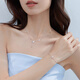 Lukfook Jewelry Platinum Necklace Butterfly Shadow Platinum 950 Crushed Ice Butterfly Necklace Price Approximately 3.90g