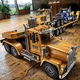 Remote control flatbed trailer electric truck trailer excavator children's car transportation boy toy remote control car 6 functions 63 cm remote control trailer original rechargeable battery
