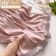 
Modal ins cool ice silk pajamas for women in summer new sweet internet celebrity style home clothing suit for summer outdoor wear LW9201 [silky cool] M [suggested 80-100 Jin [Jin equals 0.5 kg]]