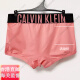 Calvin KleinCK专柜低腰聚酯面料速干爽滑透气平角内裤NB1047官方旗舰正品 001-黑色 XL