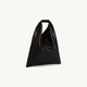 Maison Margielamm Classic Klassische kleine schwarze einfache und modische Pendlerdreieck-Tasche Bucket Tasche Offizielle Flaggschiff authentisch T8013 Schwarzklassic