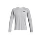 UNDERARMOR Spring and Autumn DFO men's round neck sports and casual long-sleeved T-shirt 1302355 Gray 011 XL