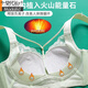 莫代尔内衣女小胸显大专用聚拢调整型收副乳无钢圈提胸上托防下垂文胸罩 奶绿色 75A 34