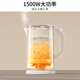 Joyoung hot water kettle electric kettle double-layer kettle body 304 stainless steel 1.5L household zero glue electric kettle K15FD-W100