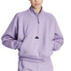 阿迪达斯（adidas）官方卫衣女装25春秋款Z.N.E运动服立领防风外套休闲半拉链套头衫 IS3899 XL