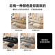 Fergero Reultine cuir canapé salon 2025 Nouveau petit appartement moderne Small Apartment High-Relief en cuir SOFA 902 # 2,4M