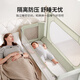 Sweeby baby bed mid-bed baby bed fence portable newborn foldable multi-function bedside bed dual-purpose green mountain green