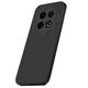Freeson geeignet für Meizu Note 16 Mobiltelefon Hülle Schutzhülle Einfache und leichte All-Inclusive-Anti-Fall-Matt-TPU-Softschale (mit Fingerringhalterung) Schwarz