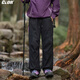 CLOR American trendy brand casual pants autumn and winter outdoor hiking pants mountaineering overalls men's CL86 amber black L