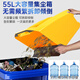 Seaside Handpushing-Kehrer Industriestaubsauger Reinigungsreinigungs- und Hygiene-Müllreinigung Maschine Immobilien Werkshop Road Warehouse Reinigungsfahrzeug 70L verbessertes Schiebedachmodell [Präzisionsfiltration + große Kapazität]