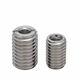 Thread protection sleeve stainless steel braces steel wire screw sleeve 303 self-tapping internal and external thread nut conversion sheath wire sleeve complete set M2m8-M12 inner M2.5 outer M4 length 4 (100 pieces) slotted