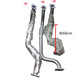 Yurudder Fengshun 1 Fengchi Tipe d'échappement National V Camion-benne Minère Front Section de connexion Soft Cende Pipe d'automobile ACCESSOIRES 693 Échappement