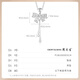 Chow Tai Sang Platinum Pendant Bow Tassel Pendant Necklace PT950 Exquisite Light Luxury Gift for Girlfriend and Wife as a Birthday Gift Pendant Approximately 2.2g (Free S925 Silver Chain)