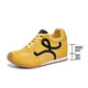 
7cm high-end version yellow white shoes retro small tilted head mandarin duck shoelace casual shoes De training shoes women Forrest Gump shoes 6629 brown inner height 7cm 34