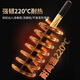 Double Guns Lucky Star Highing KZ4882, производимый массовым сплавным, сплавными шлюпсами для дома и семьи, 2025 Новый высококачественный 30 двойной не скользит [30 двойной пакет] Lushou Mianmian-Silver (модель домохозяйств 24 см).